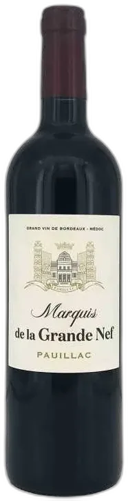 image du vin Pauillac Marquis de la Grande Nef