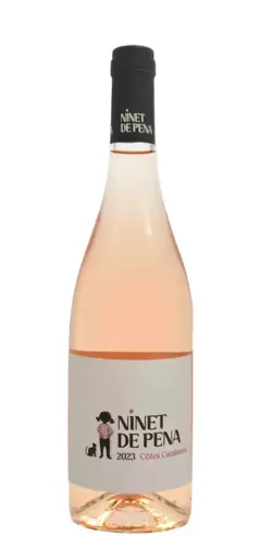 vue du vin Côtes Catalanes Rosé Igp) Ninet Château de Péna