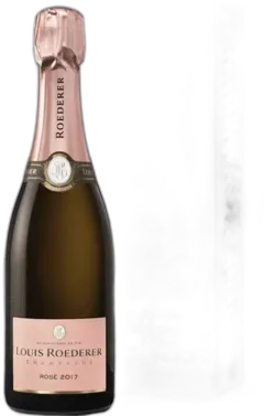 vue du vin Champagne Rosé 2017 en Louis Roederer 2017
