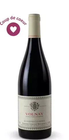 image du vin Volnay Domaine Bouzereau 2022