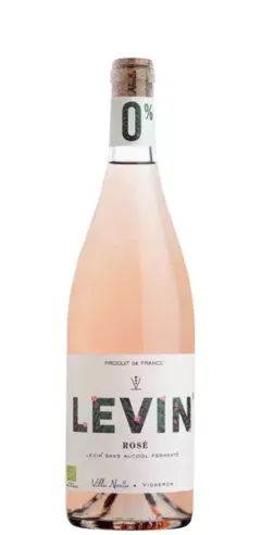 photo du vin Vin Sans Alcool Rosé Levin Rosé Bio Domaine Villa Noria 2024