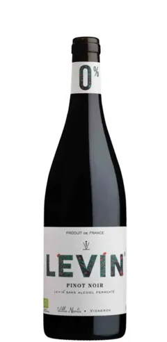 illustration du vin Vin Sans Alcool Rouge Levin Pinot Noir Bio Domaine Villa Noria 2024