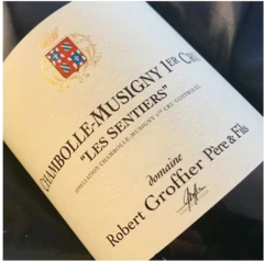 photo Domaine Robert Groffier Chambolle Musigny Sentiers 2016