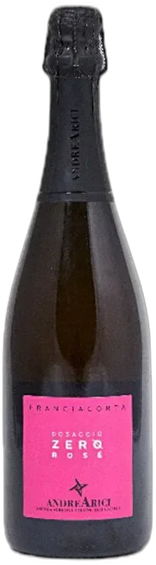 vue du vin Franciacorta Rosé Dosaggio Zero Colline Della Stella Arici
