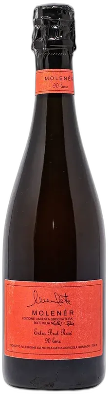 image du vin Spumante Metodo Classico Rosè Extra Brut 'Molener 90 Lune' Nicola Gatta