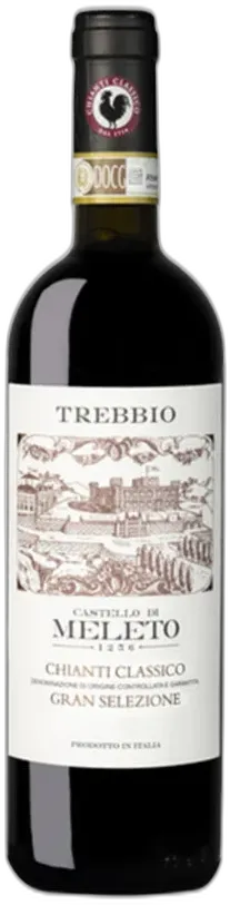 photo du vin Chianti Classico Gran Selezione 'Vigna Trebbio' Castello di Meleto
