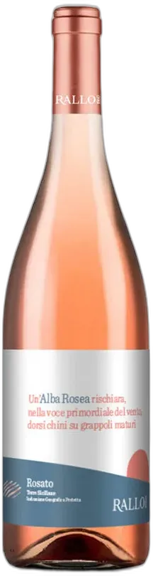 vue du vin Rosato 'Alba Rosea' Rallo 2023