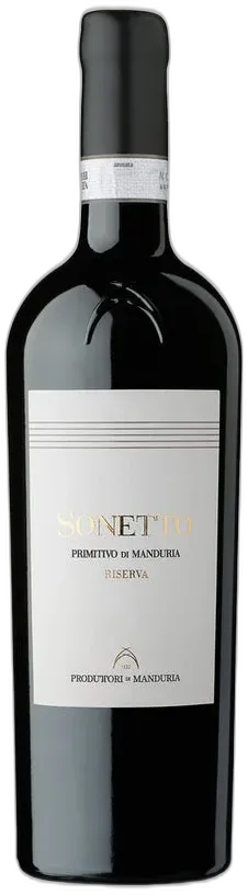illustration du vin Primitivo di Manduria Riserva 'Sonetto' Produttori di Manduria 2019