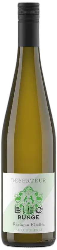 photo Riesling Rheingau Alkoholfrei 'Deserteur' Bibo Runge