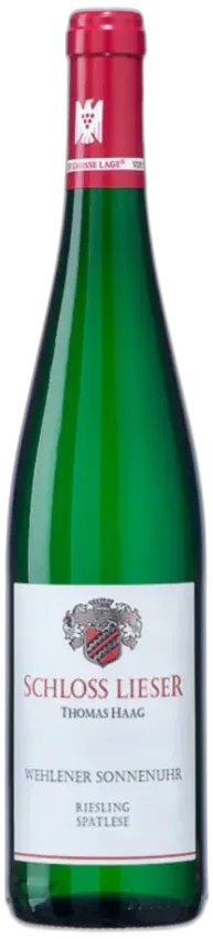 photo Riesling Mosel Spatlese 'Wehlener Sonnenuhr' Schloss Lieser 2022