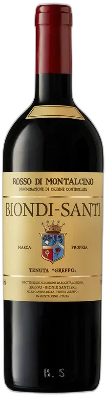 photo du vin Rosso di Montalcino Doc Biondi-Santi