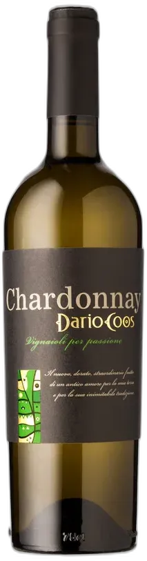 vue du vin Chardonnay Dario Coos 2023