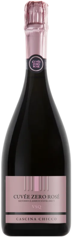 illustration du vin Spumante Metodo Classico Rosé 'Cuvée Zero' Cascina Chicco 2021