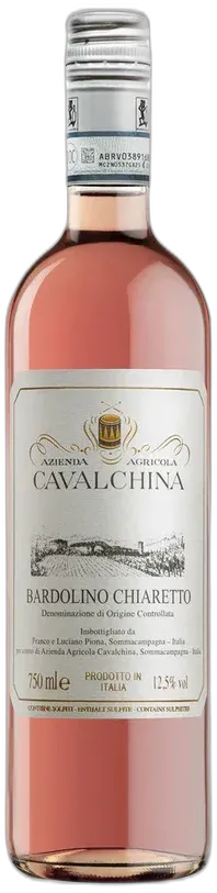 image du vin Bardolino Chiaretto Cavalchina 2024