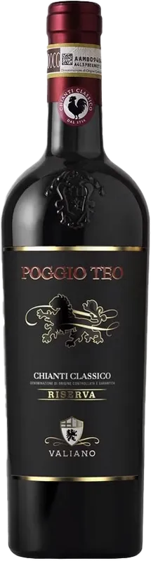 vue du vin Chianti Classico Docg “Poggio Teo” Valiano