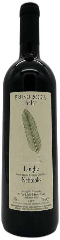 photo Nebbiolo 'Fralù' Bruno Rocca 2023