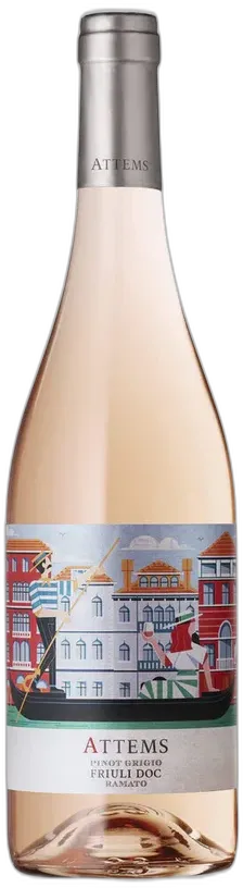illustration du vin Pinot Grigio Ramato Attems 2024