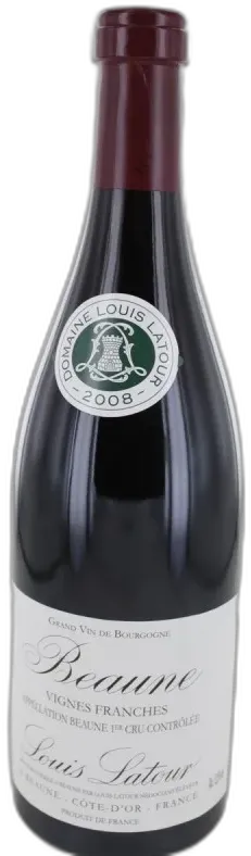 photo Beaune 1er Cru 2008 Vignes Franches Domaine Louis Latour