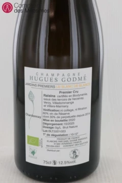 photo Blanc de Blancs 1er Cru Champagne Hugues Godmé