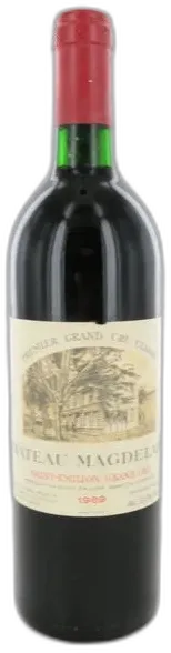 photo du vin Château Magdelaine 1989