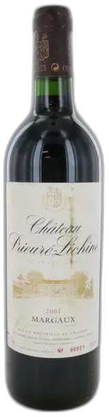 photo Château Prieuré Lichine 2001