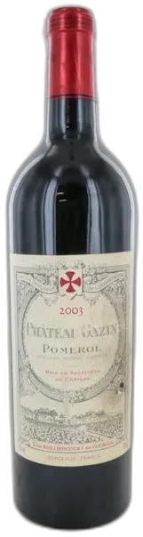 photo Château Gazin 2003