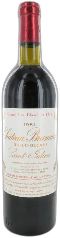 photo Château Branaire Ducru 1981
