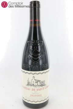 photo Gigondas 2021 le Claux Chateau de st Cosme