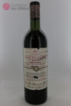 photo Château Grand Pey Lescours 1971