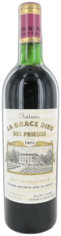 photo Château la Grace Dieu des Prieurs 1971