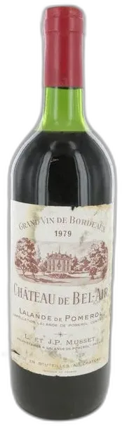photo Château Belair 1979