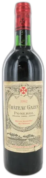 photo Château Gazin 1982