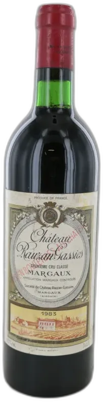 photo Château Rauzan Gassies 1983