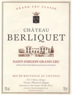 photo Chateau Berliquet 1986