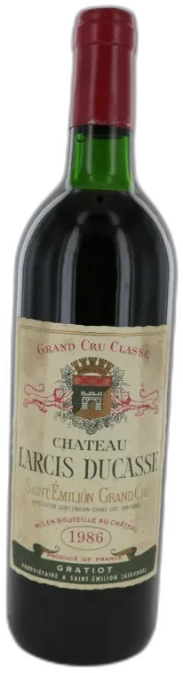 photo Château Larcis Ducasse 1986