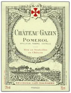 photo Château Gazin 1986