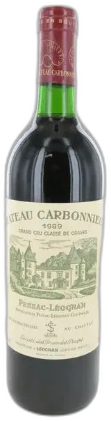 photo Château Carbonnieux 1989