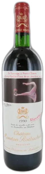 photo Château Mouton Rothschild 1990