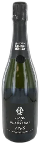 photo Charles Heidsieck Blanc des Millenaires 1990