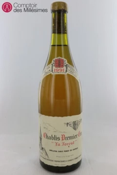 photo Chablis 1er Cru la Forest 1991 Vincent Dauvissat