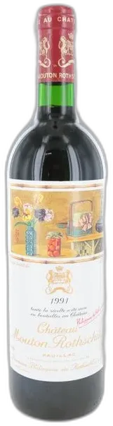 photo Château Mouton Rothschild 1991