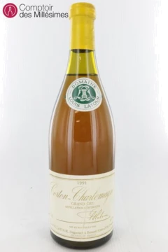 photo Corton Charlemagne Grand Cru 1991 Louis Latour