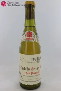 photo Chablis Grand Cru les Preuses 1993 en Dauvissat