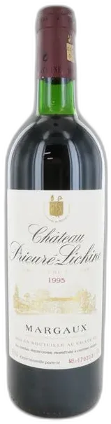 photo Château Prieuré Lichine 1995