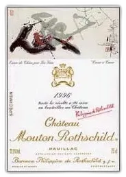 photo Château Mouton Rothschild 1996