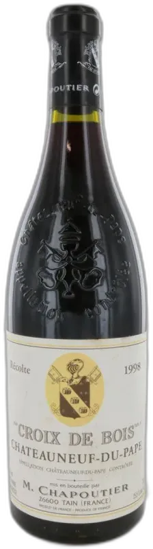 photo Châteauneuf du Pape Croix de Bois 1998 Chapoutier