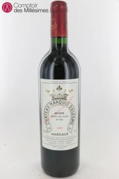 photo Château Marquis d’Alesme-Becker 2000
