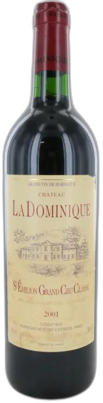 photo Château la Dominique 2001