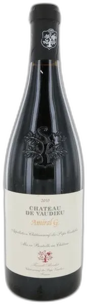 photo Châteauneuf du Pape Amiral g 2010 Château de Vaudieu