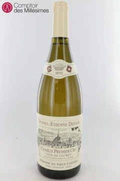 photo Chablis 1er Cru Côte de Léchet 2012 D.e Defaix